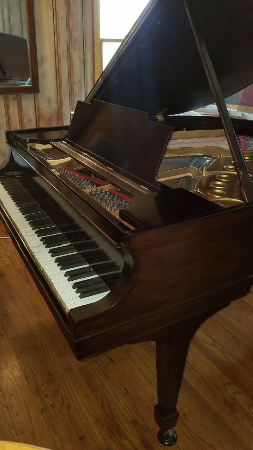 (SOLD) BLOWOUT SALE! Steinway Grand Piano Model M 1918 TOTALLY Rebuilt/Refinished 2019  New Steinway Hammers  