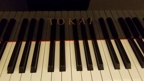 (SOLD)Tokai Ebony Gloss Grand Piano 5'11