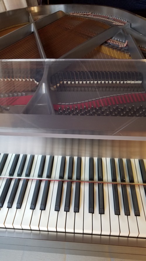(SOLD)Plexiglass Baby Grand Piano Custom 
