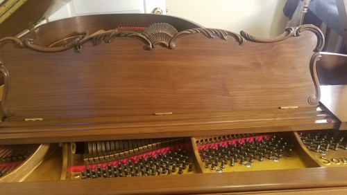 (SOLD)Sohmer Grand Piano, King Louis XV Art Case 5'7