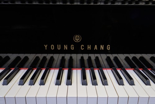 (SOLD) Young Chang Ebony Gloss Excellent 1989 4'11