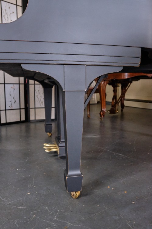 Steinway M 1962, Custom Black Matte, Shabby Chic 1962 Excellent Condition, Just Refinished and restored  $17,950 BLOWOUT