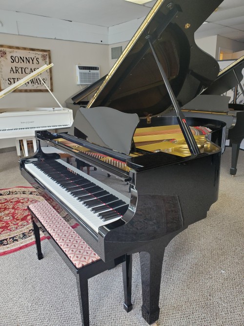 Yamaha Grand Piano G3  6' 1986 w/PianoDisc IQ Player System Ebony Gloss