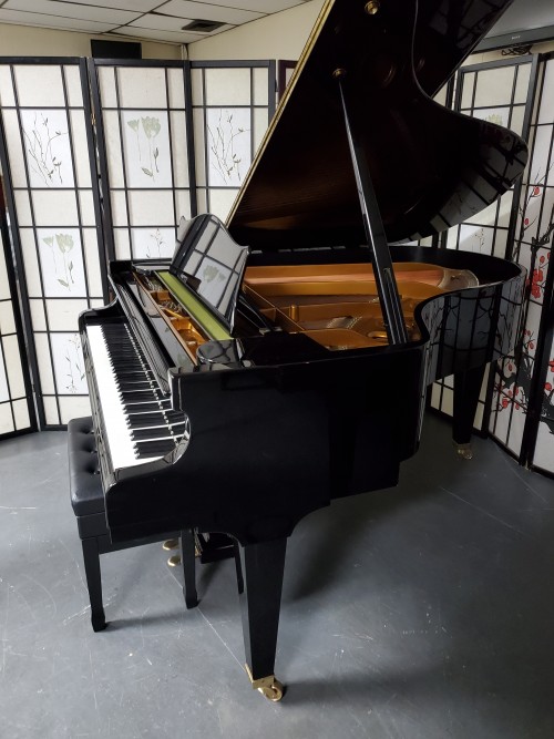 Bechstein Grand Piano Model M, Polished Ebony Hi-Gloss, 1984 5'10