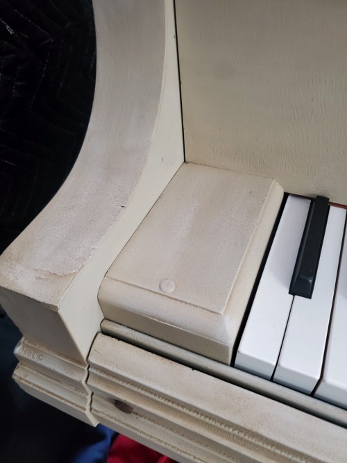 White Sandstone Steinway Grand Piano Model XR 6'2