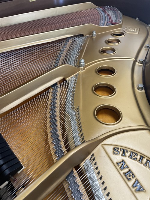 STEINWAY PIANO LOUIS XV STYLE W/GOLD  TRIM1969 PRISTINE, BEAUTIFUL WALNUT $32,500