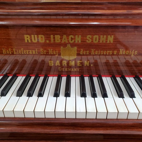 (SOLD)Ibach Grand Piano 6' Art Case Victorian Style Rebuilt & Refinished