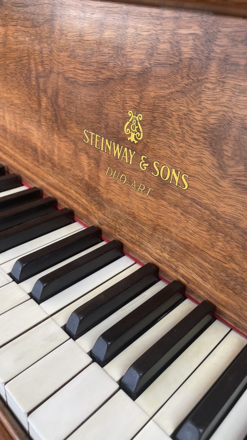 (SOLD)Steinway Grand  DUO ART PLAYER PIANO Model OR 6'4