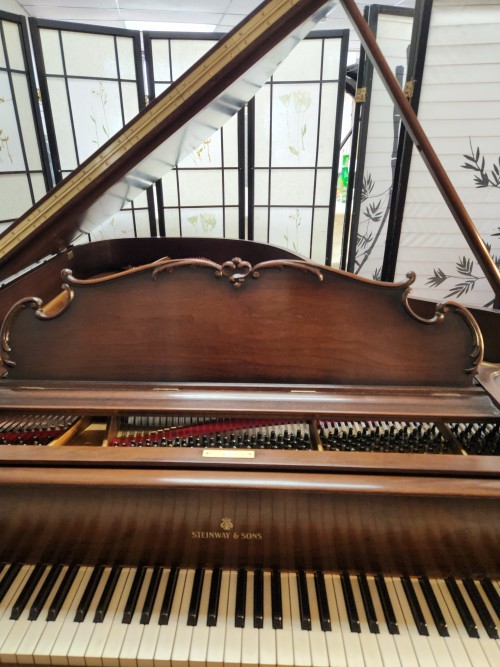 Steinway L 5'10.5 King Louis XV Style Mahogany, (WARRANTY) $22,950 Just Refinished & Restored