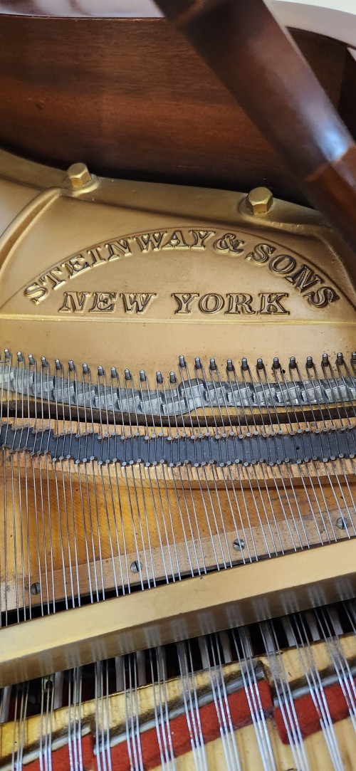 Steinway M Queen Anne Style Mahogany, Art Case, New Renner Action Parts, Restored, Excellent $17,950.