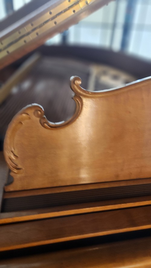 Steinway M King Louis XV Style Walnut, Excellent Condition, 1961 $15,950
