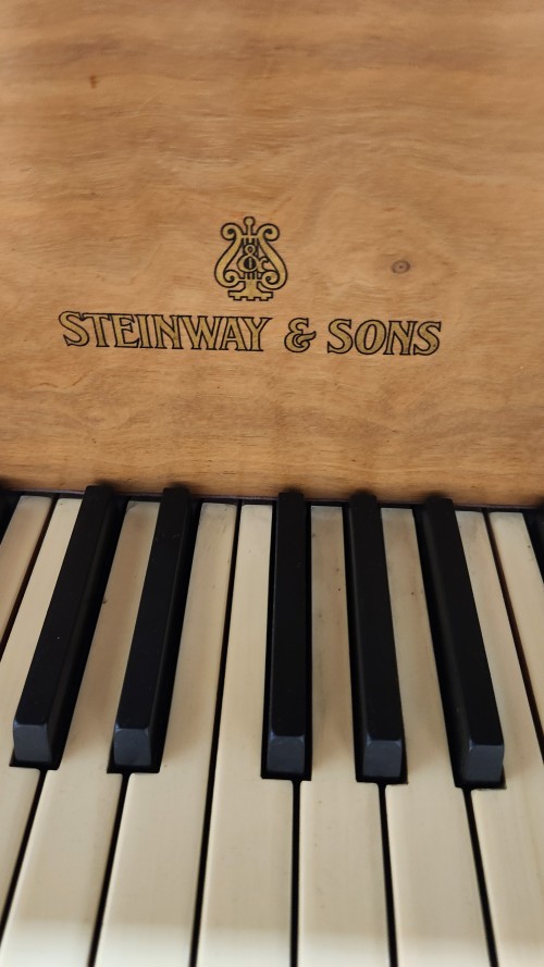 Steinway M King Louis XV Style Walnut, Excellent Condition, 1961 $15,950