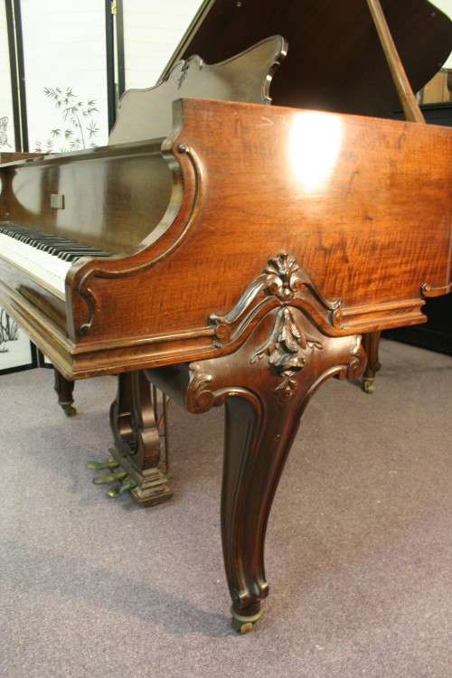 (SOLD) Art Case Knabe Walnut Baby Grand Piano