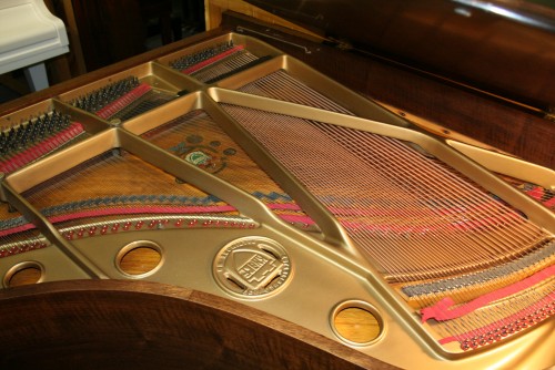 (SOLD) Art Case Knabe Walnut Baby Grand Piano