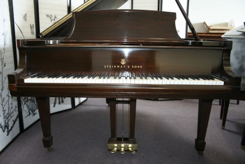 (SOLD Going to Taiwan) NYC Used Steinway Model M 5'7'  Used Steinway Piano (VIDEO) Mahogany Refurbished Steinway Warranty 1933