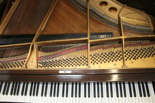 (SOLD Going to Taiwan) NYC Used Steinway Model M 5'7'  Used Steinway Piano (VIDEO) Mahogany Refurbished Steinway Warranty 1933