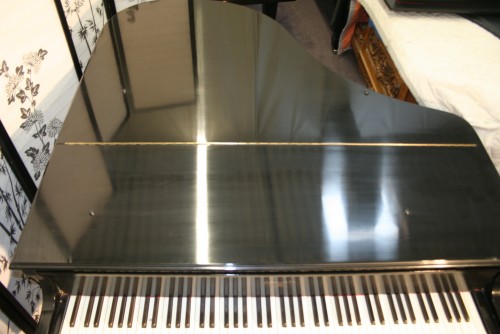 (SOLD)Sohmer Baby Grand Piano Semi-Gloss Ebony 1936