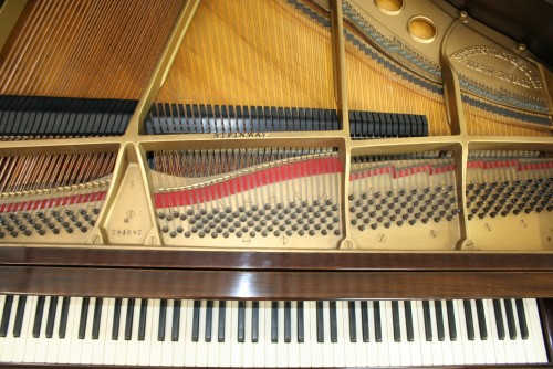 (SOLD) Steinway Model S Mahogany 1936, Beautiful Inside  & Out, Just Tuned & Serviced.