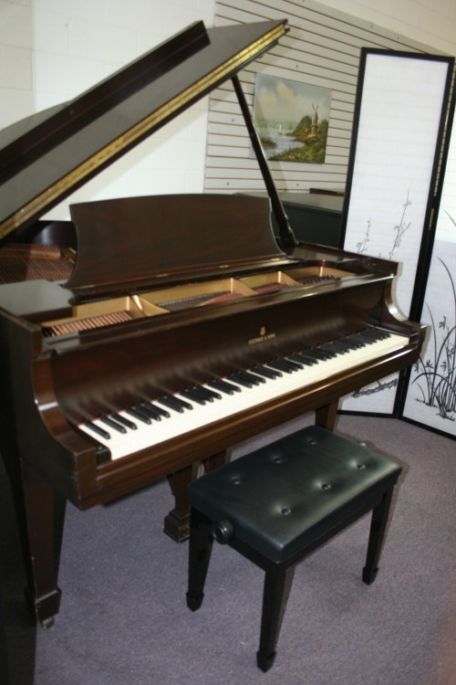 (SOLD) Steinway Model S Mahogany 1936, Beautiful Inside  & Out, Just Tuned & Serviced.