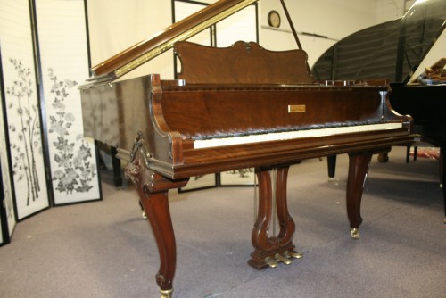 (SOLD Going To Florida) Art Case Knabe Baby Grand Piano  Unique Hand Carved Legs Decorative Case