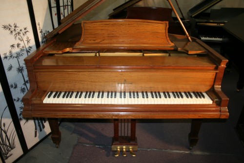 (Sold)Steinway Grand Piano XR Model O 1920 New Bass Strings/Refurbished