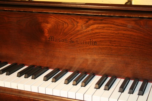 (SOLD) Used Pre-owned Mason & Hamlin Model A Grand Piano Reblt/Refin. Warranty