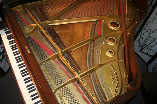 (SOLD) Used Pre-owned Mason & Hamlin Model A Grand Piano Reblt/Refin. Warranty