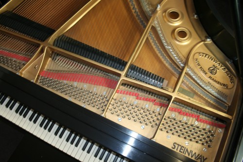 (SOLD) Steinway Grand Piano Model L 1980 All Original Steinway Parts Excellent