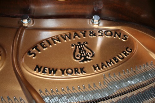 (SOLD)Art Case Steinway Grand Piano Model M 2003 (VIDEO) from the 'Crown Jewel' Series with PianoDisc Player System