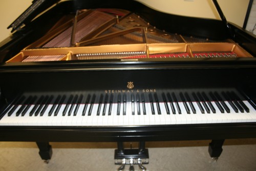 (SOLD) Steinway Grand Piano Model B 1920 Just Refinished/Rebuilt