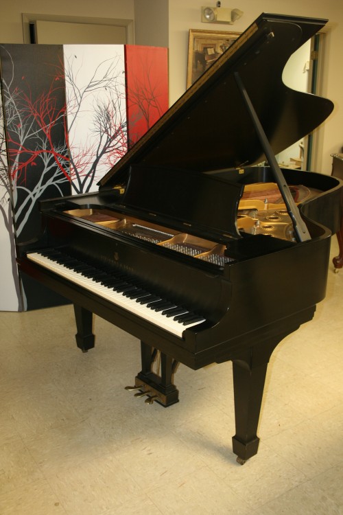 Steinway Grand Piano Model B 6'10' Ebony 1968 excellent Inside & Out (SOLD)