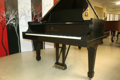 Steinway Grand Piano Model B 6'10' Ebony 1968 excellent Inside & Out (SOLD)