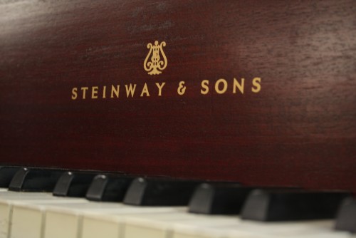 Steinway Model M 1924 Red Mahogany New Renner Blue Hammers & Shanks! Refurbished/Refinished 2013 $10,500.