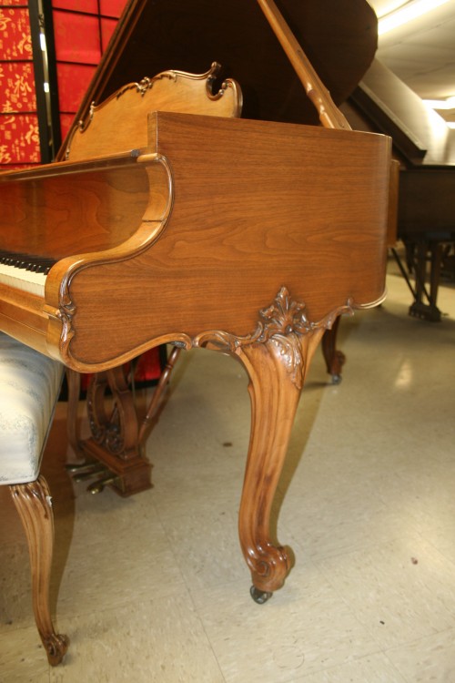 (SOLD) Art Case Steinway Model M Grand Piano King Louis XV Walnut