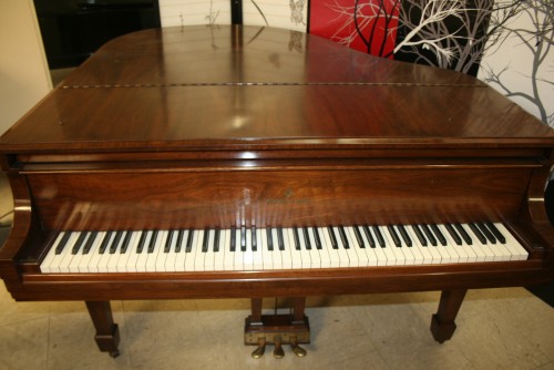 (SOLD Congratulations Summer and Family)  Steinway Baby Grand Piano Model S 5'1' 1936 Walnut (VIDEO) Refurbished 11/15/2013