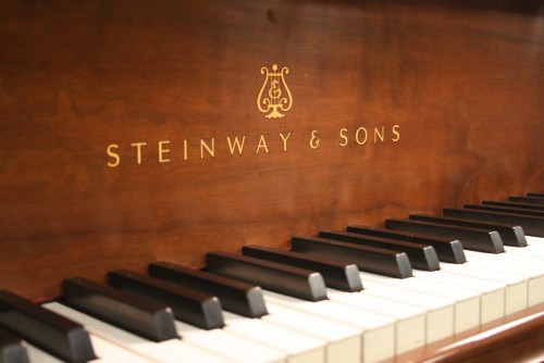 Steinway B Grand Piano Walnut 1964 Original Steinway Parts 1964 Mint, Excellent (SOLD)