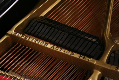(SOLD) Steinway B Grand Piano Recent Total Rebuild Satin Ebony 1914 (SOLD)