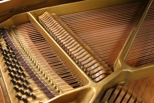 Art Case Baby Grand Kranich and Bach Walnut Piano (SOLD)