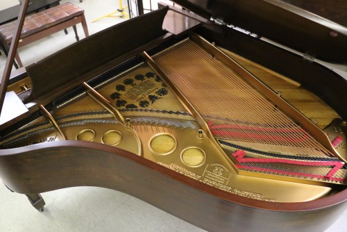 SOLD-- (SUMMER SPECIAL) Steinway O Mahogany 1917 Rebuilt/Refin. 1997 Recent New Steinway Hammers (SOLD)