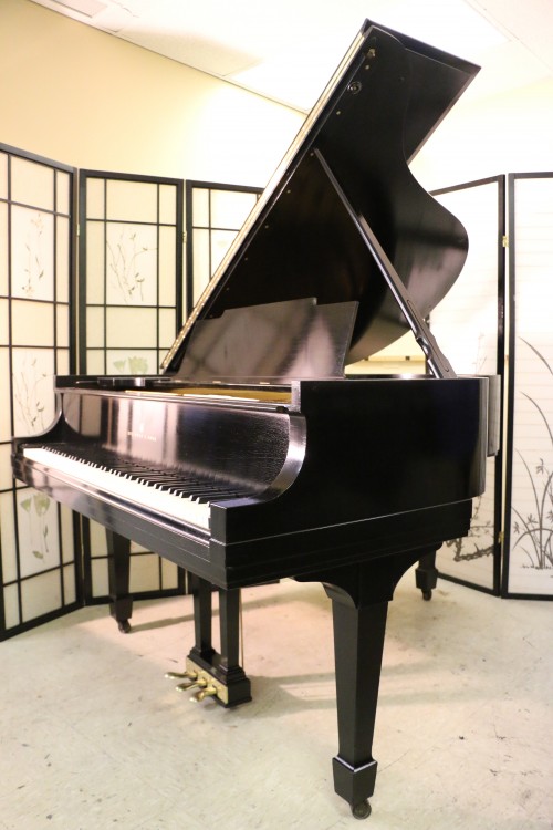 (SOLD) Steinway M Ebony Grand Piano. 1929 All Excellent Condition Steinway Parts (SOLD)