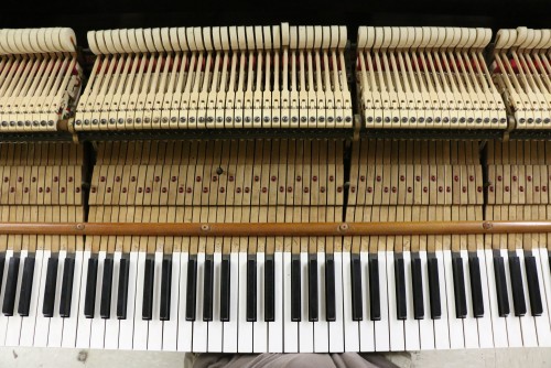 (SOLD) Steinway B 6'10.5 1893 Mahogany (VIDEO) Rebuilt 1997 88 keys