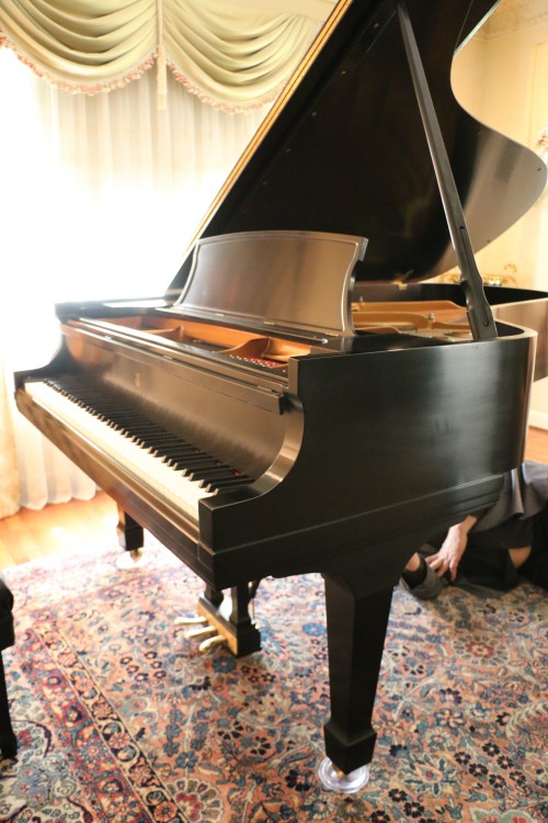 (SOLD) Steinway B Grand Piano (SOLD) Ebony 2003 Showroom Condition