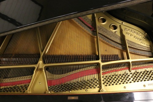 Hardman Baby Grand Piano 5' Ebony Gloss Reblt/Refin $3500.