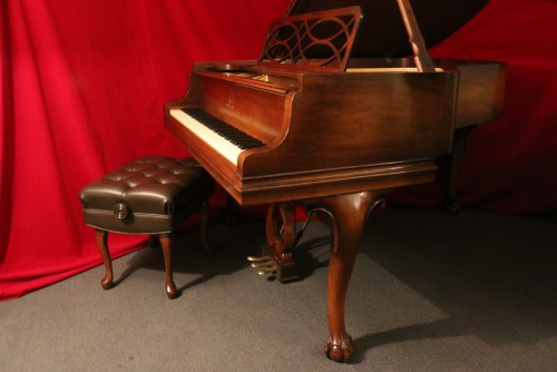 (SOLD) Art Case Steinway L Chippendale Style 1936 Fully Restored By Steinway Restoration Center NYC 5'10.5