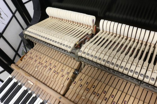 SOLD!! Steinway B Grand Piano (VIDEO) Recent Partial Rebuild & Refinish Satin Ebony 1939