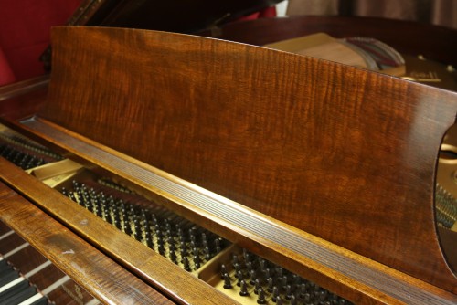 (SOLD) Steinway M Grand Piano Beautiful African/Flame Mahogany 1948, Refurbished 10/2015