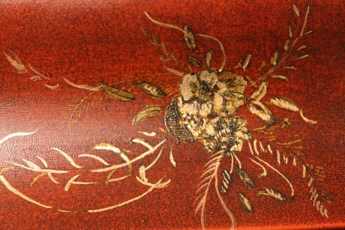 (SOLD Congratulations Wendy ) Rare Hand Painted Japanese Motif Art Case Chickering Grand Piano