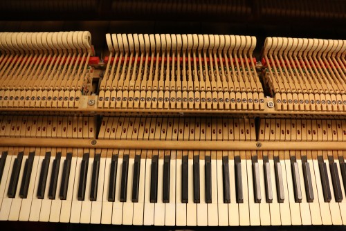 SOLD Sohmer Art Case Baby Grand Piano Refinished/Reblt Gold Trim