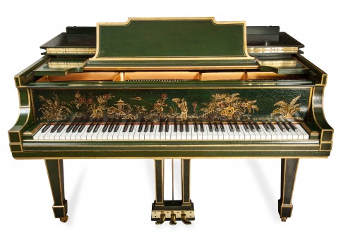 Chinoserie Luxury Art Case Piano Steinway M 