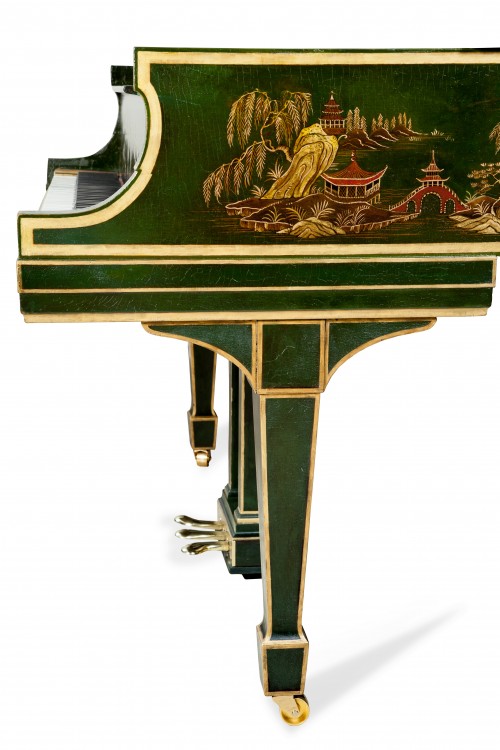 Chinoserie Luxury Art Case Piano Steinway M 